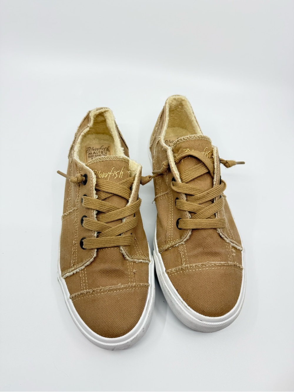 Blowfish Malibu Maxine SHR Women's Brown & White Sneakers US 9.5M